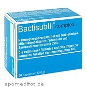 Bild für Bactisubtil complex - 50 Stück von CHEPLAPHARM Arzneimittel GmbH Bild für Bild für Bactisubtil complex - 50 Stück von CHEPLAPHARM Arzneimittel GmbH
