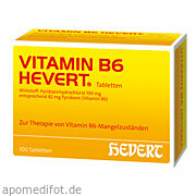Bild für VITAMIN B6 HEVERT - 100 Stück von Hevert Arzneimittel GmbH & Co. KG Bild für Bild für VITAMIN B6 HEVERT - 100 Stück von Hevert Arzneimittel GmbH & Co. KG