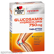 Doppelherz Glucosamin - Hydrochlorid 750mg syst. Tbl.  Queisser Pharma GmbH & Co.  Kg
