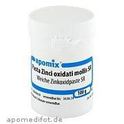 Bild für PASTA ZINCI OXIDAT MOLL SR - 100 Gramm von apomix AMH Niemann GmbH & Co. KG Bild für Bild für PASTA ZINCI OXIDAT MOLL SR - 100 Gramm von apomix AMH Niemann GmbH & Co. KG