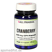 Bild für Bild für Cranberry 400mg GPH Kapseln - 60&nbsp;Stück von Hecht-Pharma GmbH
