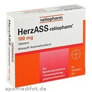 HerzASS - ratiopharm 100 mg ratiopharm GmbH