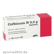 Coffeinum N 0. 2g Mylan dura GmbH
