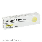 Bild für MICOTAR CREME - 50 Gramm von DERMAPHARM AG Bild für Bild für MICOTAR CREME - 50 Gramm von DERMAPHARM AG