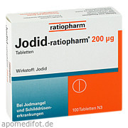 Bild für Bild für Jodid-ratiopharm 200ug - 100&nbsp;Stück von ratiopharm GmbH