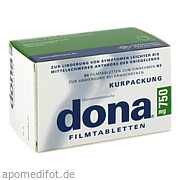 Bild für dona 750mg Filmtabletten - 84 Stück von MEDA Pharma GmbH & Co.KG Bild für Bild für dona 750mg Filmtabletten - 84 Stück von MEDA Pharma GmbH & Co.KG