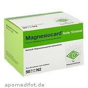 Bild für Magnesiocard forte 10 mmol - 50 Stück von Verla-Pharm Arzneimittel GmbH & Co. KG Bild für Bild für Magnesiocard forte 10 mmol - 50 Stück von Verla-Pharm Arzneimittel GmbH & Co. KG