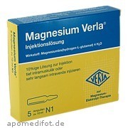 Magnesium Verla i. v. /i. m.  Verla - Pharm Arzneimittel GmbH & Co.  Kg