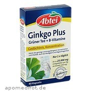 Abtei Ginkgo Plus Omega Pharma Deutschland GmbH