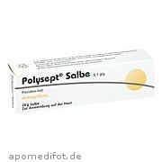 Bild für POLYSEPT SALBE - 20 Gramm von DERMAPHARM AG Bild für Bild für POLYSEPT SALBE - 20 Gramm von DERMAPHARM AG
