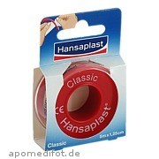 Hansaplast Fixierpflaster Classic 5mx1. 25cm Beiersdorf AG