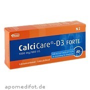 Bild für CalciCare-D3 Forte - 40 Stück von Orion Pharma GmbH Bild für Bild für CalciCare-D3 Forte - 40 Stück von Orion Pharma GmbH