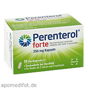 Bild für PERENTEROL FORTE 250mg - 10 Stück von MEDICE Arzneimittel Pütter GmbH&Co.KG Bild für Bild für PERENTEROL FORTE 250mg - 10 Stück von MEDICE Arzneimittel Pütter GmbH&Co.KG
