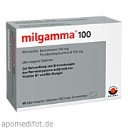 Bild für Bild für MILGAMMA 100MG - 60&nbsp;Stück von Wörwag Pharma GmbH & Co. KG