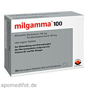 Milgamma 100mg Wörwag Pharma GmbH & Co.  Kg