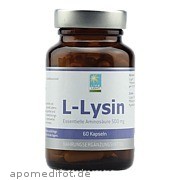 L - Lysin 500 mg Apozen Vertriebs GmbH