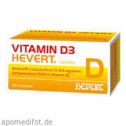 Vitamin D 3 Hevert Hevert Arzneimittel GmbH & Co.  Kg