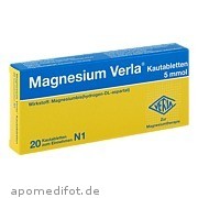 MAGNESIUM VERLA KAUTABLETT Verla-Pharm Arzneimittel