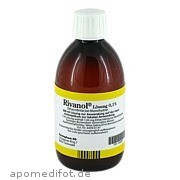 Bild für Bild für RIVANOL LOESUNG 0.1% - 300&nbsp;Milliliter von DERMAPHARM AG
