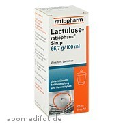 Bild für Bild für LACTULOSE RATIOPHARM SIRUP - 200&nbsp;Milliliter von ratiopharm GmbH