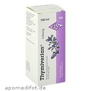 Bild für THYMIVERLAN - 100 Milliliter von Verla-Pharm Arzneimittel GmbH & Co. KG Bild für Bild für THYMIVERLAN - 100 Milliliter von Verla-Pharm Arzneimittel GmbH & Co. KG