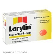 Larylin Husten Stiller D Robugen GmbH Pharmazeutische Fabrik