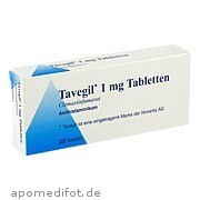 Bild für TAVEGIL - 20 Stück von kohlpharma GmbH Bild für Bild für TAVEGIL - 20 Stück von kohlpharma GmbH