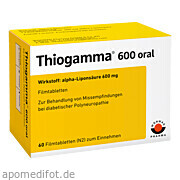 Thiogamma 600 Oral Wörwag Pharma GmbH & Co.  Kg
