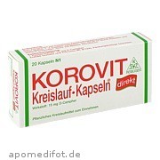 Korovit Kreislauf - Kapseln Robugen GmbH Pharmazeutische Fabrik