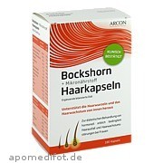 Bockshorn + Mikronährstoff Haarkap. Arcon - Tisane plus Arcon International GmbH