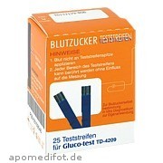 Gluco - test Blutzuckerteststreifen Aristo Pharma GmbH
