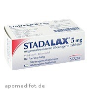 Stadalax 5 mg magensaftressistente überz.  Tablette Stada GmbH