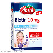 Abtei Biotin 10mg Omega Pharma Deutschland GmbH