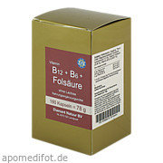 Bild für B12 + B6 + Folsäure ohne Lactose - 180 Stück von Diamant Natuur B.V. Bild für Bild für B12 + B6 + Folsäure ohne Lactose - 180 Stück von Diamant Natuur B.V.