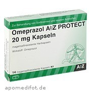 Omeprazol AbZ Protect 20mg magensaftresist Hartkap AbZ Pharma GmbH