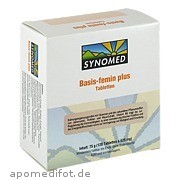 Bild für Basis-femin plus Tabletten - 120 Stück von Synomed GmbH Bild für Bild für Basis-femin plus Tabletten - 120 Stück von Synomed GmbH