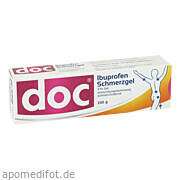 Bild für Bild für Doc Ibuprofen Schmerzgel - 100&nbsp;Gramm von HERMES Arzneimittel GmbH
