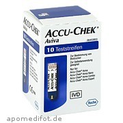 Accu - Chek Aviva Teststreifen Plasma Ii Roche Diabetes Care Deutschland GmbH