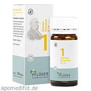 Bild für Biochemie Pflüger Nr. 1 Calcium fluoratum D 12 - 100 Stück von A.Pflüger GmbH & Co. KG Bild für Bild für Biochemie Pflüger Nr. 1 Calcium fluoratum D 12 - 100 Stück von A.Pflüger GmbH & Co. KG