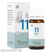 Bild für Biochemie Pflüger Nr. 11 Silicea D 12 - 100 Stück von A.Pflüger GmbH & Co. KG Bild für Bild für Biochemie Pflüger Nr. 11 Silicea D 12 - 100 Stück von A.Pflüger GmbH & Co. KG