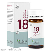 Bild für Bild für Biochemie Pflüger Nr. 18 Calcium sulfuratum D 6 - 100&nbsp;Stück von A.Pflüger GmbH & Co. KG