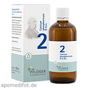 Bild für Biochemie Pflüger Nr. 2 Calcium phosphoricum D 6 - 100 Milliliter von A.Pflüger GmbH & Co. KG Bild für Bild für Biochemie Pflüger Nr. 2 Calcium phosphoricum D 6 - 100 Milliliter von A.Pflüger GmbH & Co. KG