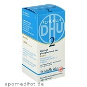 Biochemie Dhu 2 Calcium phosphoricum D 6 Karto Dhu - Arzneimittel GmbH & Co.  Kg
