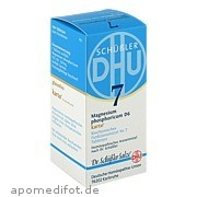 Biochemie Dhu 7 Magnesium phosphoricum D 6 Karto Dhu - Arzneimittel GmbH & Co.  Kg
