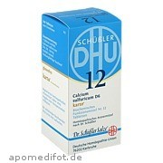 Biochemie Dhu 12 Calcium sulfuricum D 6 Karto Dhu - Arzneimittel GmbH & Co.  Kg