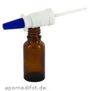 Nasenspray Pumpzerstäuber auf 20ml Braunglasfläsch Dr. Niedermaier Pharma GmbH