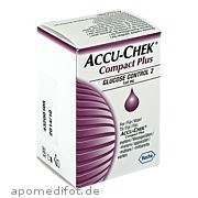 Accu - Chek Compact Plus Glucose Control 2 Roche Diabetes Care Deutschland GmbH