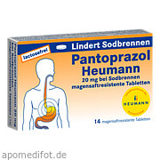Bild für Pantoprazol Heumann 20mg bei Sodbrennen msr. Tabl. - 14 Stück von HEUMANN PHARMA GmbH & Co. Generica KG Bild für Bild für Pantoprazol Heumann 20mg bei Sodbrennen msr. Tabl. - 14 Stück von HEUMANN PHARMA GmbH & Co. Generica KG