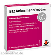 Bild für Bild für B12 ANKERMANN 1000UG - 5X1&nbsp;Milliliter von Wörwag Pharma GmbH & Co. KG
