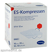 Bild für ES-Kompressen steril 10x10cm Großpackung - 10X10 Stück von PAUL HARTMANN AG Bild für Bild für ES-Kompressen steril 10x10cm Großpackung - 10X10 Stück von PAUL HARTMANN AG